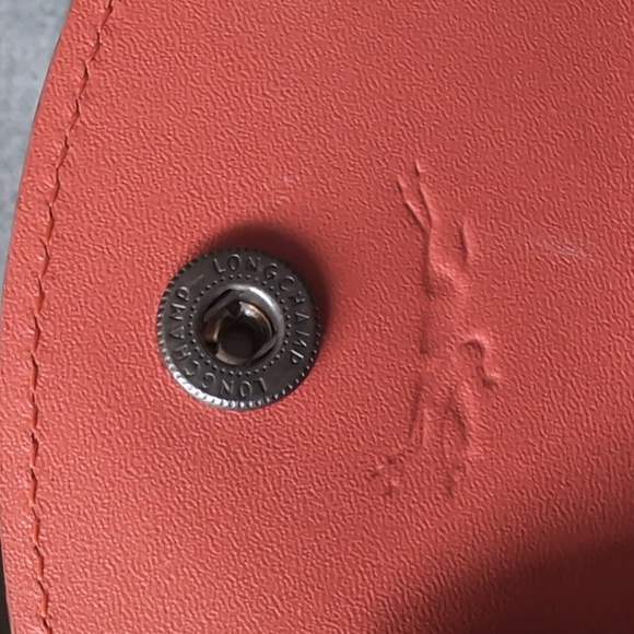 Longchamp Le Pliage Cuir Card Wallet Lanyard - Picture 5 of 7